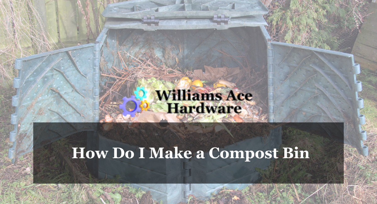 How Do I Make a Compost Bin